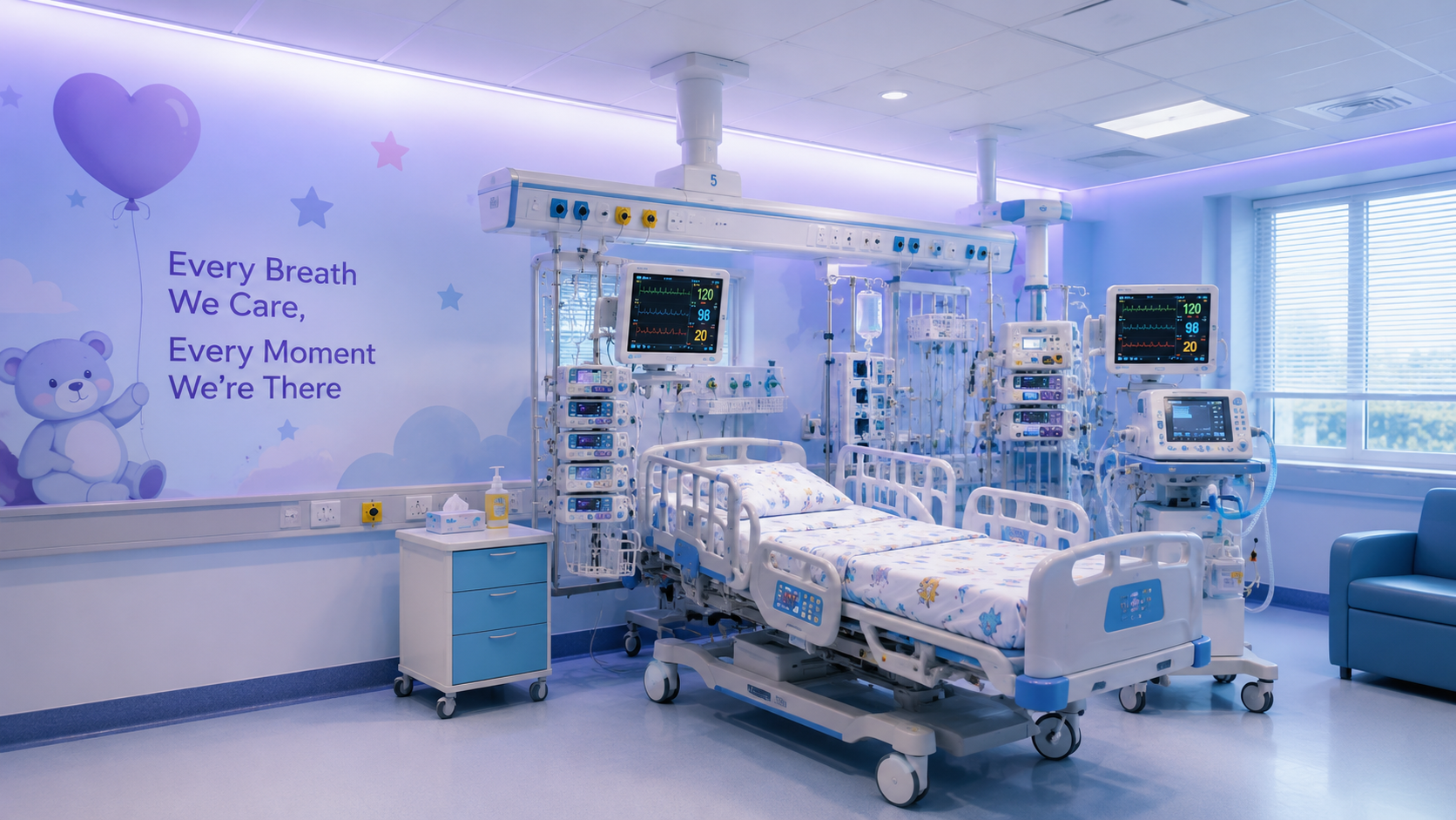 Resuscitation & stabilisation bay