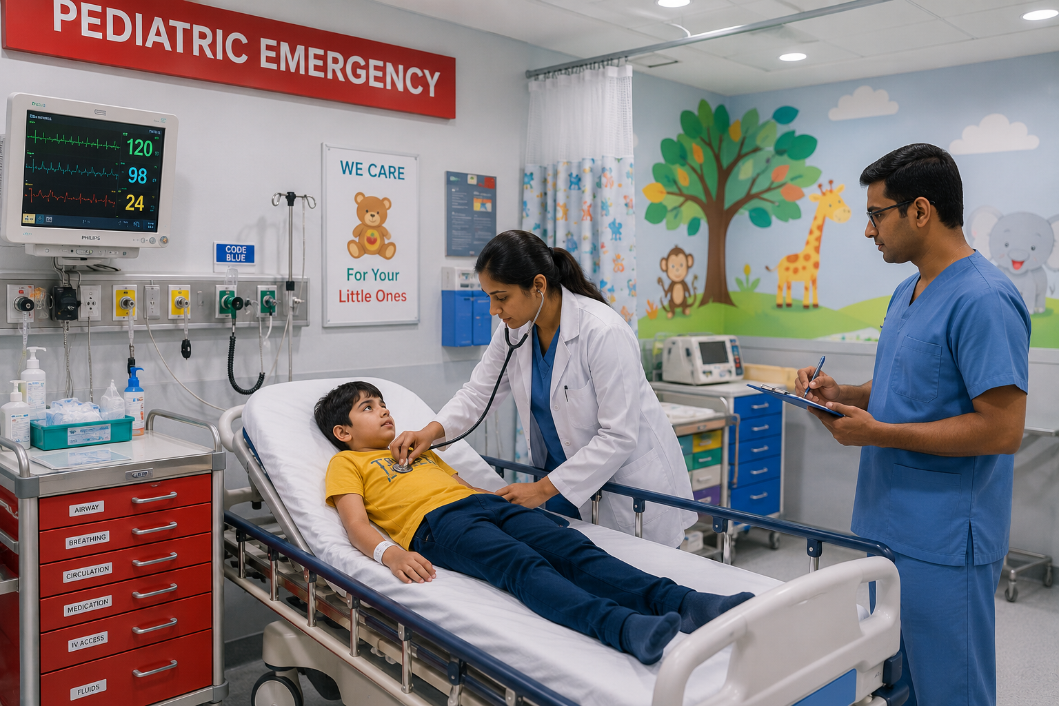 24/7 paediatric emergency at Rio